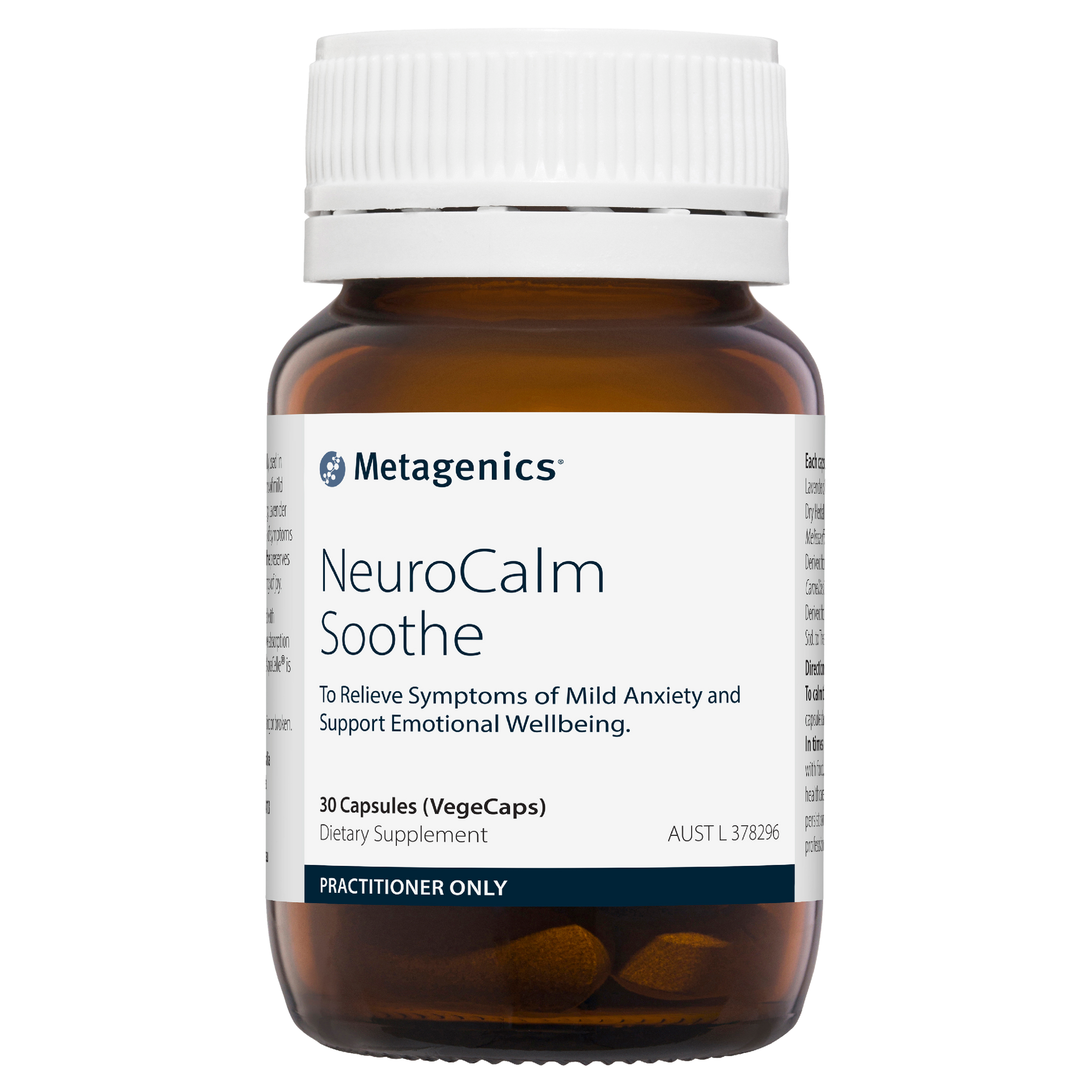 Metagenics NeuroCalm Soothe 30 Capsules