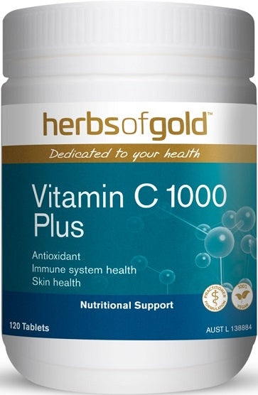 Herbs of Gold Vitamin C 1000 Plus 120 tablets
