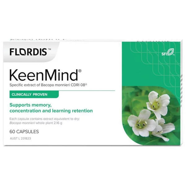 Flordis KeenMind 60 Capsules - Botanica Medicines
